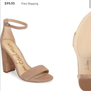 Sam Edelman YARO Heel (oatmeal suede)